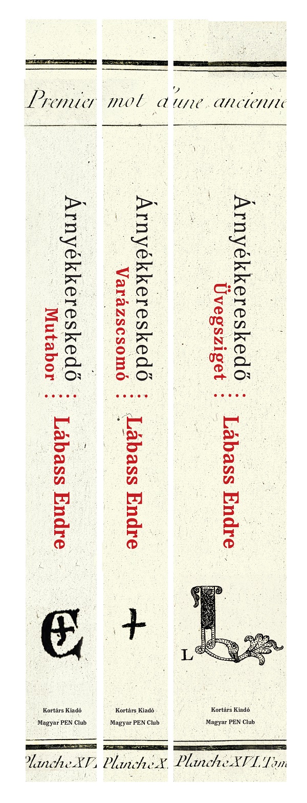 Lábass Endre: Árnyékkereskedő, I–III.